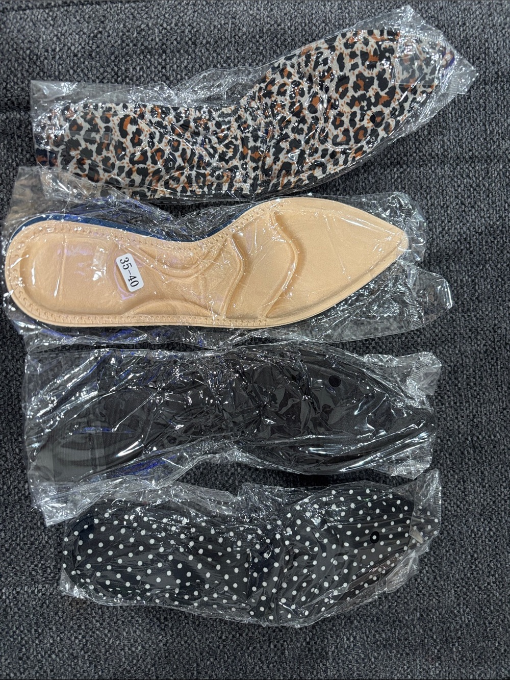 Geyoga 4 Pairs High Heel Insoles